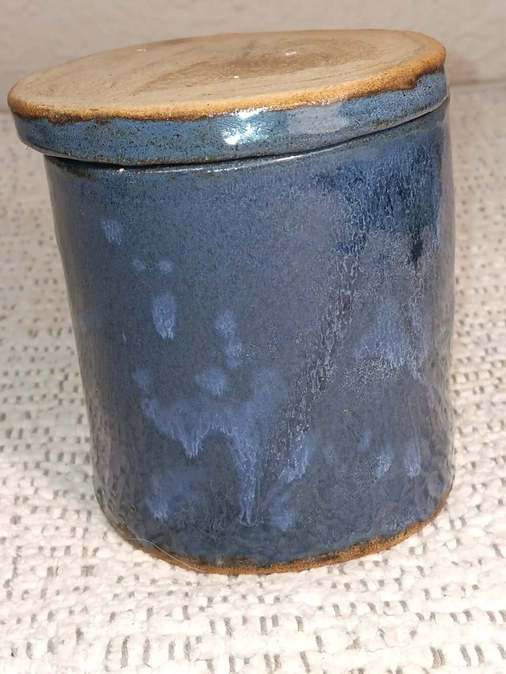 Handmade Artisan Pottery French - Style Butter Dish Keeper